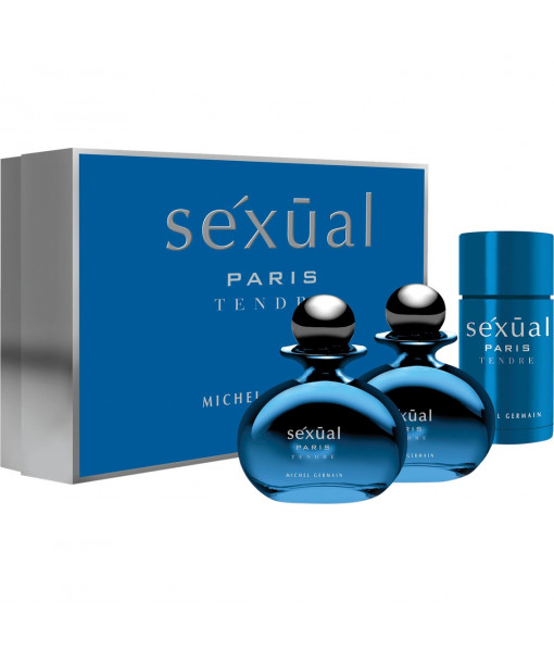 Michel Germain<br>Paris Tendre Homme<br>Eau de Toilette 125ml / 4.2 oz<br>After Shave 125ml/4.2 oz<br>Deodorant 80g /2.8oz