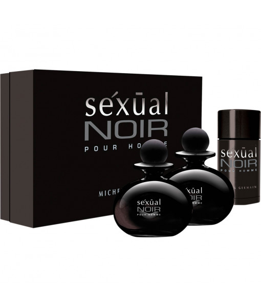 Michel Germain<br>Sexual Noir pour Homme<br>Eau de Toilette 125ml/4.2oz<br>Après Rasage 125ml/4.2oz<br>Deodorant 80g/2.8 oz