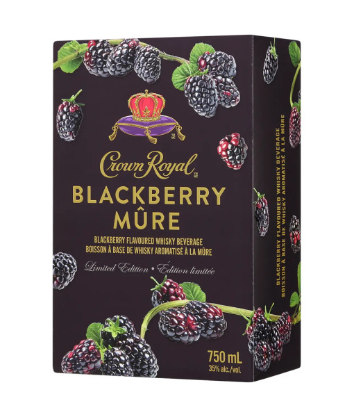 Crown Royal Mûre<br>Whisky canadien   |   750 ml   |   Canada  Québec