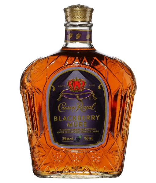 Crown Royal Mûre<br>Whisky canadien   |   750 ml   |   Canada  Québec