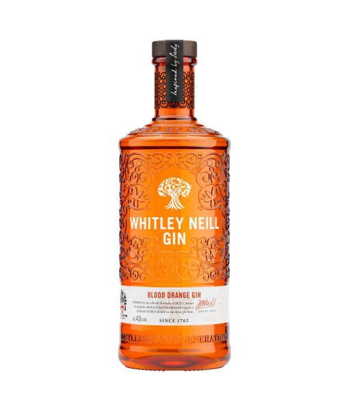 Whitley Neill Blood Orange<br>Gin aromatisé | 1 L | Angleterre