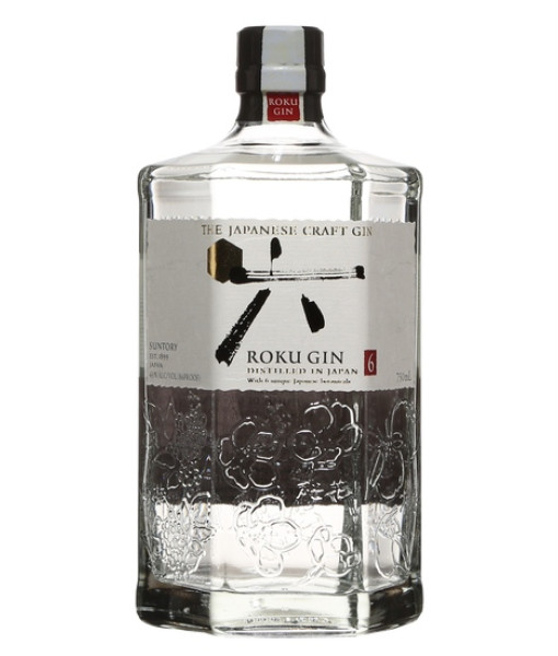 Suntory Roku Gin<br>Dry gin aromatisé | 750 ml | Japon