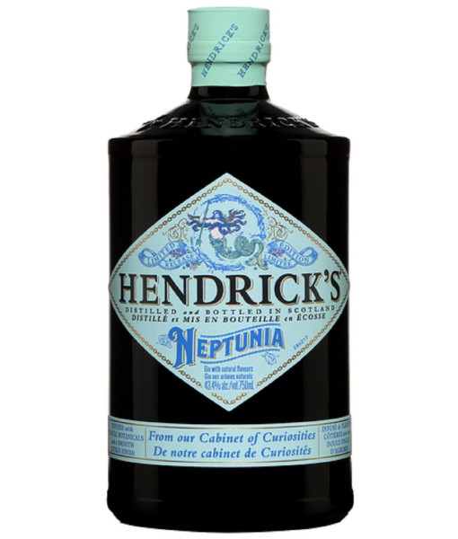 Hendrick's Neptunia<br>Dry gin   |   750 ml   |   Royaume Uni  Écosse