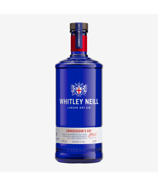 Whitley Neill Connoisseur's Cut London Dry Gin<br>Dry gin   |   1 L  |   Royaume Uni  Angleterre