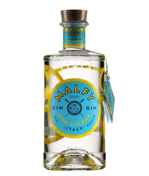 Malfy Gin Con Limone<br>Dry gin aromatisé (citron)   |   750 ml   |   Italie