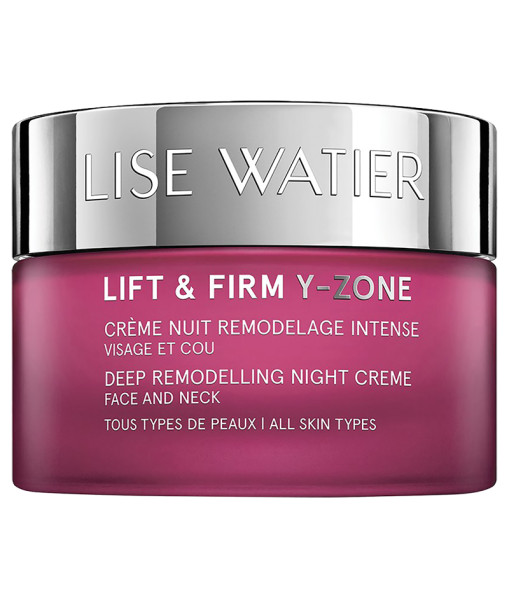 Lise Watier<br>Lift & Firm Y-Zone Crème nuit remodelage intense - Tous types de peaux        <br>50 ml