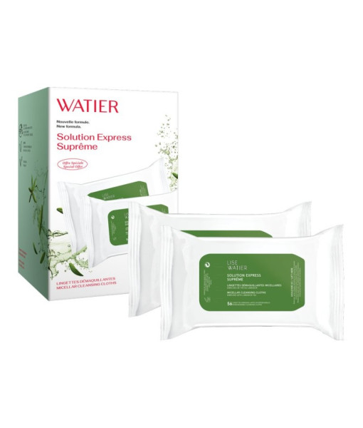 Lise Watier<br>Solution Express Supreme Micellar Cleansing Cloths