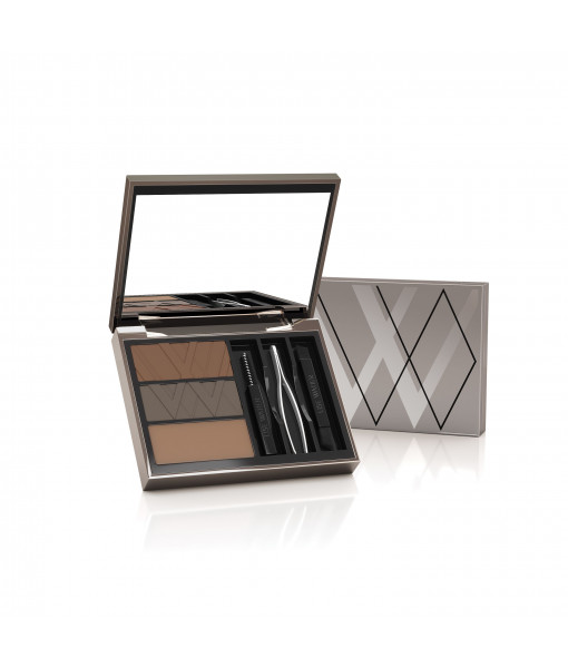 LIse Watier<br>Boîte à Sourcils Eyebrow Essentials<br>Brunes