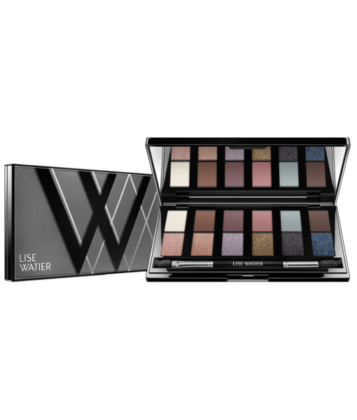 Lise Watier<br>Smokey Nudes 12-Colour Eyeshadow Palette