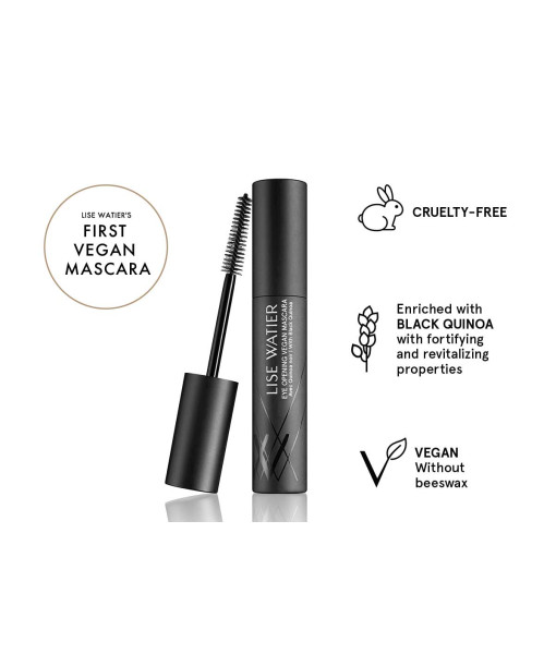 Lise Watier<br>EYE OPENING VEGAN MASCARA avec Quinoa noir