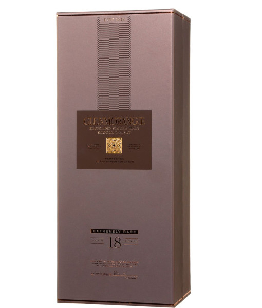 Glenmorangie 18 ans Highland Single Malt<br>Whisky écossais   |   750 ml   |   Royaume Uni  Écosse