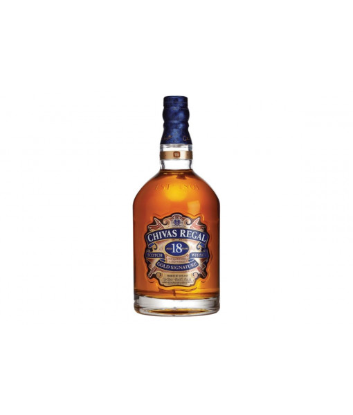 Chivas Regal 18 Ans Blended Scotch<br>Whisky écossais | 1 L | Royaume Uni