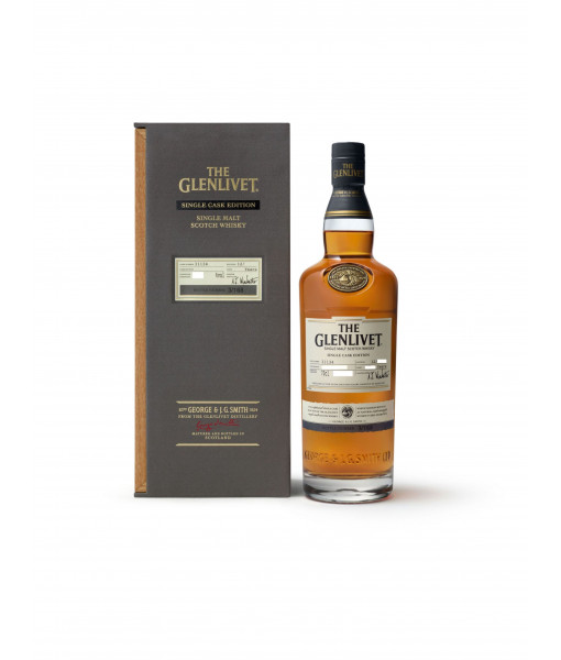 The Glenlivet Single Cask Bodiebae Edition 17 Ans Single Malt Scotch<br>Whisky écossais | 750 ml | Royaume Uni