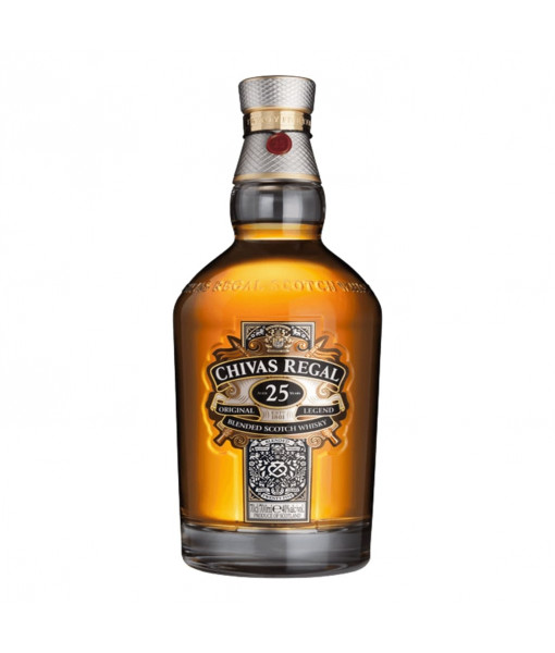 Chivas Regal 25 Ans Scotch Blended<br>Whisky écossais | 700 ml | Royaume Uni