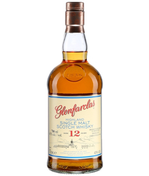 Glenfarclas 12 ans Highland Single Malt<br>Whisky écossais | 700 ml | Royaume Uni, Écosse