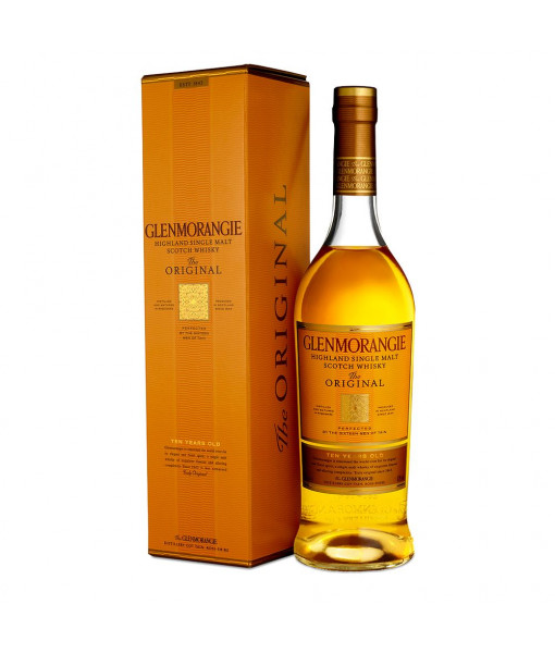 Glenmorangie Original 10 Ans Highland Single Malt Scotch<br>Whisky écossais | 1 L | Royaume Uni