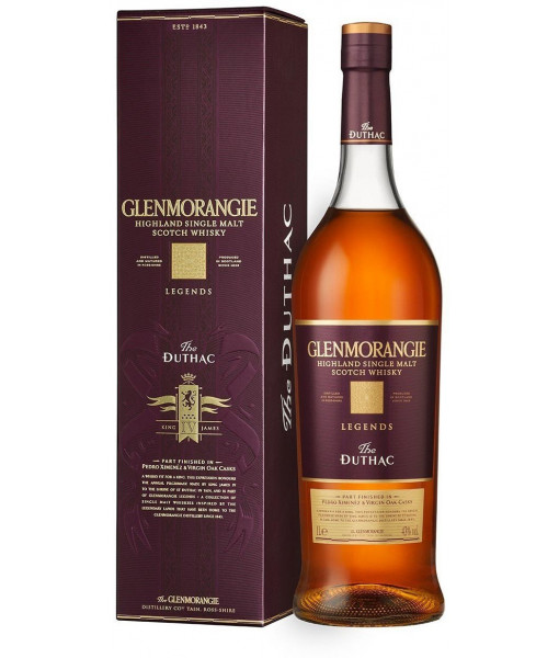 Glenmorangie The Duthac Single Malt Scotch<br>Scotch whisky | 1 L |<br>United Kingdom