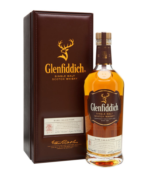 Glenfiddich 1977 Rare Collection Cask 22740 Single Malt Scotch<br>Whisky écossais | 700 ml | Royaume Uni