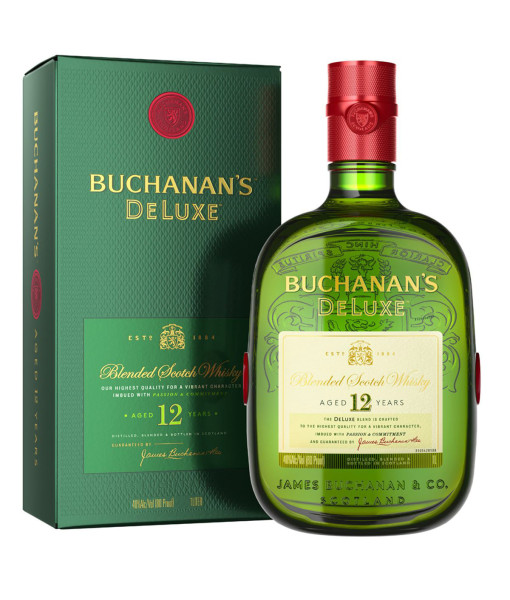 Buchanan’s  DeLuxe 12 ans<br>Whisky écossais | 1 L | Royaume Uni Écosse