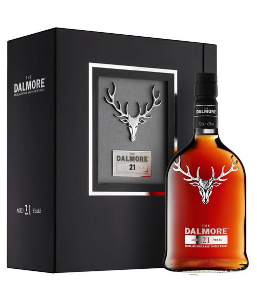 The Dalmore 21 ans Highland Single Malt Scotch<br>Whisky écossais | 750 ml | Royaume Uni