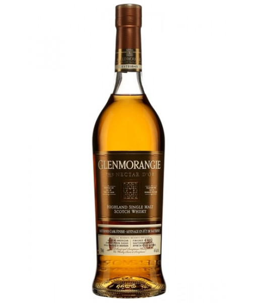 Glenmorangie Nectar d'Or Highland Single Malt Scotch<br>Whisky écossais | 750 ml | Royaume Uni