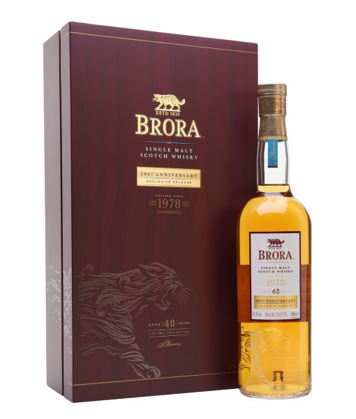 Brora 1978 40 Year Single Malt Scotch<br>Scotch whisky | 700 ml | United Kingdom