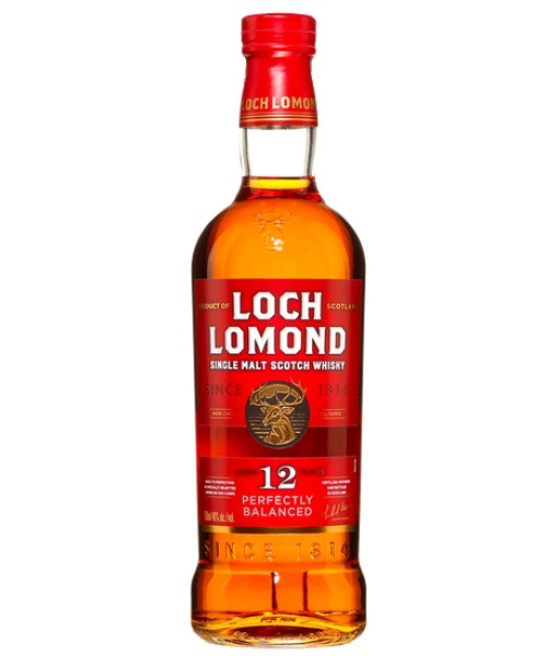 Loch Lomond Single Malt 12 ans<br>Whisky écossais | 750 ml | Royaume Uni, Écosse