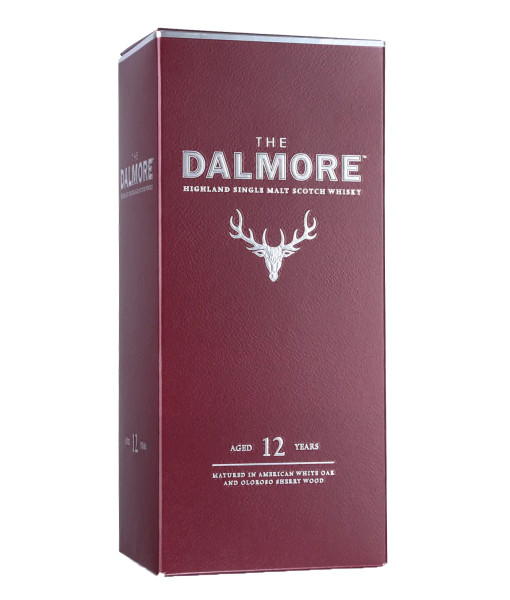 The Dalmore 12 Ans Highland Single Malt Scotch Whisky<br>Whisky écossais   |   750 ml   |   Royaume Uni,  Écosse