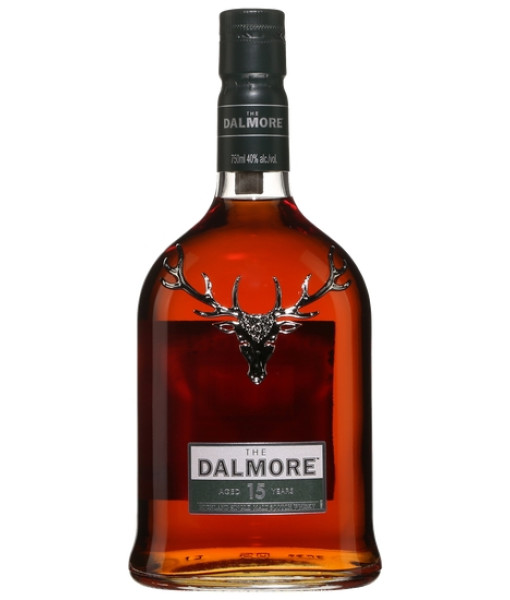 The Dalmore 15 ans Highland Single Malt<br>Whisky écossais | 750 ml | Royaume Uni, Écosse