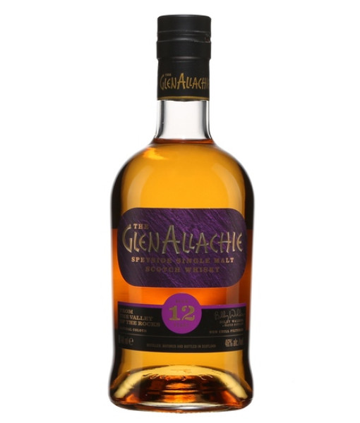 GlenAllachie 12 ans Single Malt<br>Whisky écossais | 700 ml | Royaume Uni, Écosse