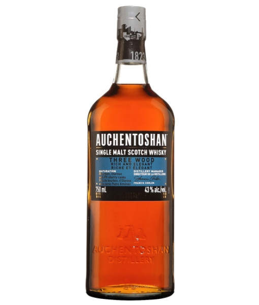 Auchentoshan Three Wood Single Malt<br>Scotch whisky | 750 ml | United Kingdom, Scotland