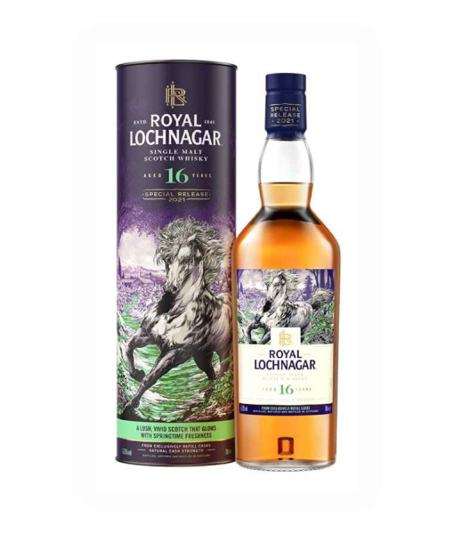 Royal Lochnagar 16 ans single malt Scotch<br>Whisky | 700ml | Royaume-uni Écosse
