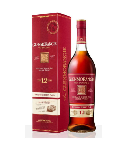 Glenmorangie The Accord 12 ans single malt<br>Scotch Whisky | 1l | Royaume-uni Écosse