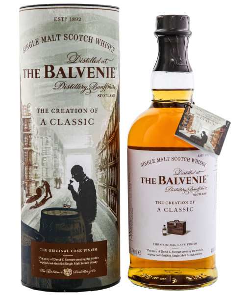 The Balvenie The Creation of a Classic <br>Single Malt Scotch <br>Whisky écossais | 700 ml | Royaume Uni, Écosse