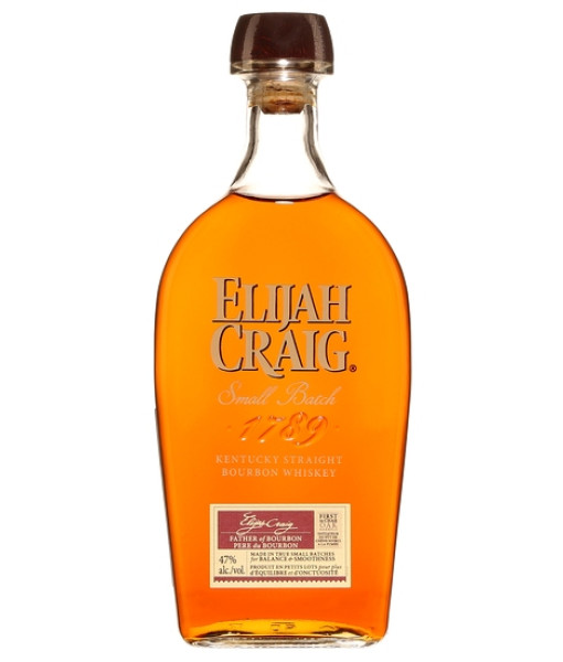 Elijah Craig<br>Whiskey américain | 750 ml | États-Unis, Kentucky