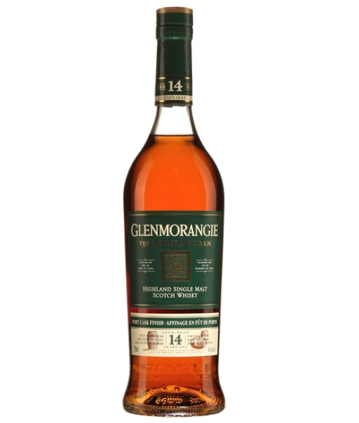 Glenmorangie The Quinta Ruban 14 Ans Highland Single Malt Scotch Whisky<br>Whisky écossais | 750 ml | Royaume Uni, Écosse