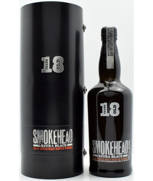 Smokehead 18 ans<br>Whisky écossais   |   700 ml   |   Royaume Uni  Écosse