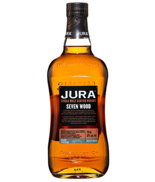 Jura 7 Wood Single Malt<br>Whisky écossais   |   750 ml   |   Royaume Uni  Écosse