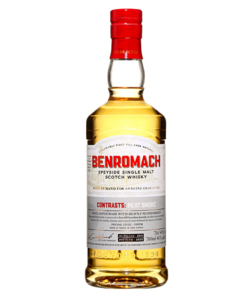 Benromach Peat Smoke Speyside Scotch Single Malt<br>Whisky écossais   |   700 ml   |   Royaume Uni  Écosse