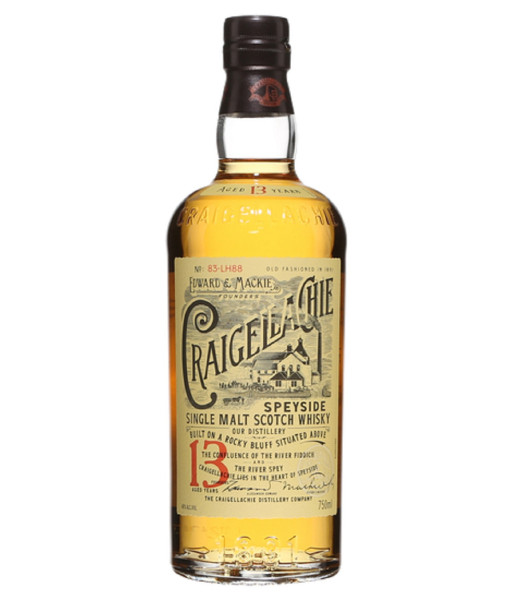 Craigellachie 13 ans Single Malt<br>Scotch whisky   |   750 ml   |   United Kingdom  Scotland