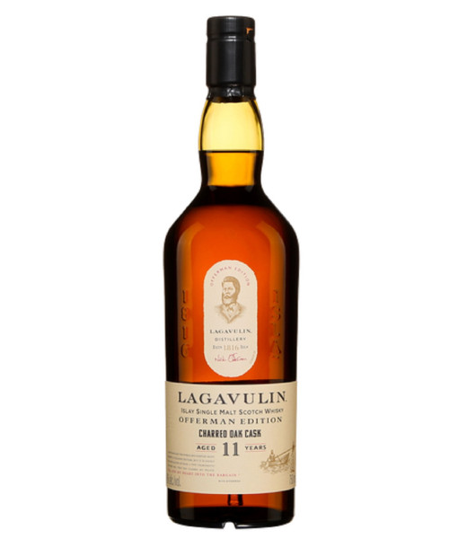 Lagavulin 11 Ans Charred Oak Cask Islay Single Malt<br>Whisky écossais   |   750 ml   |   Royaume Uni  Écosse