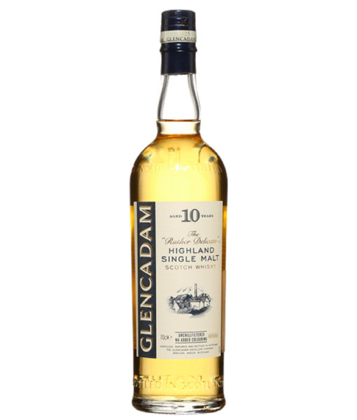 Glencadam 10 ans Highlands Single Malt<br>Whisky écossais   |   700 ml   |   Royaume Uni  Écosse