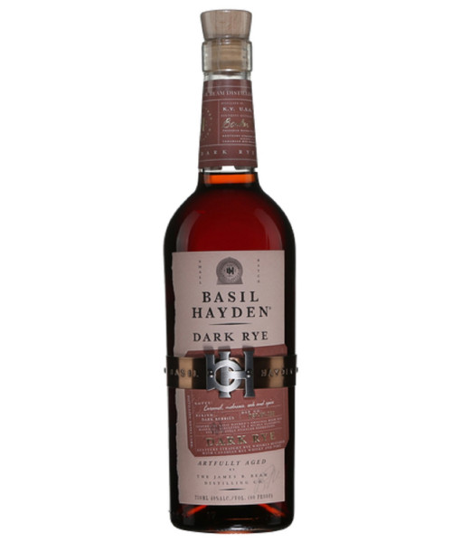 Basil Hayden Dark Rye<br>American whiskey   |   750 ml   |   United States  Kentucky