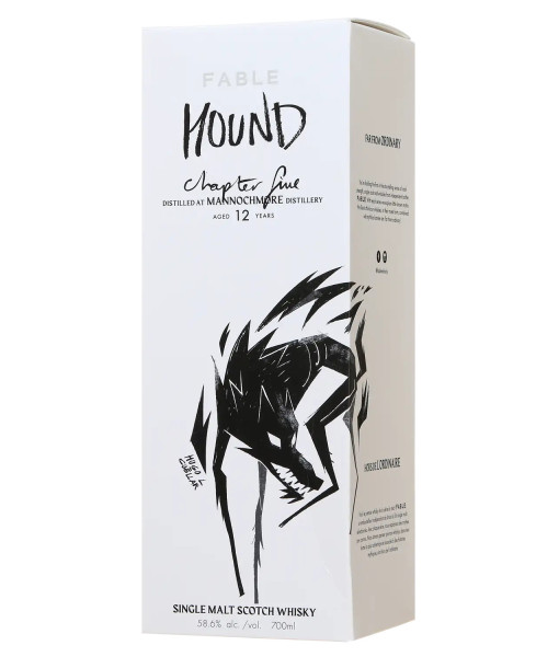 Fable Hound Chapter 5 Speyside Single Malt Single Cask Mannochmore<br>Whisky écossais   |   700 ml   |   Royaume Uni,  Écosse