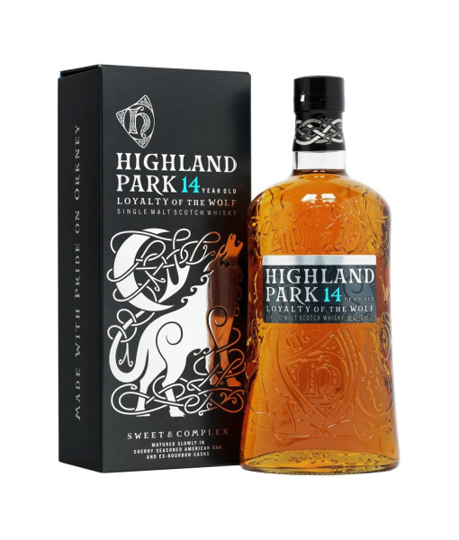 Highland Park 14 ans Loyalty of the Wolf Single Malt Scotch Whisky<br>Whisky | 1 L | Royaume-uni Écosse