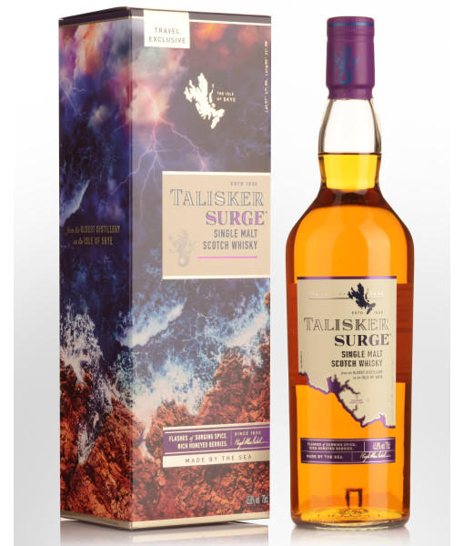 Talisker Surge Single Malt Scotch Whisky<br> Whisky écossais   |   700 ml   |   Royaume Uni  Écosse