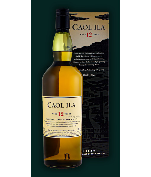 Caol Ila 12 years Islay Single Malt<br>Scotch whisky   |   1 L   |   United Kingdom  Scotland