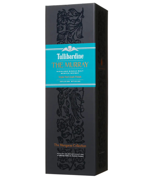 Tullibardine The Murray Triple Port Cask Finish Highland Single Malt<br>Whisky écossais   |   700 ml   |   Royaume Uni,  Écosse