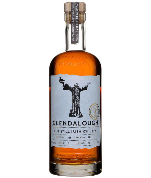 Glendalough Pot Still Virgin Irish Oak<br>Whisky   |   750 ml   |   Irlande