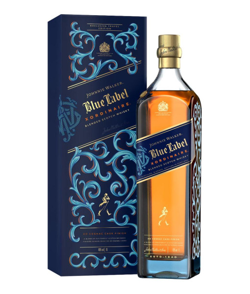 Johnnie Walker Blue Label Xordinaire Blended Scotch<br>Whisky écossais   |   1 L   |   Royaume Uni  Écosse